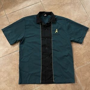 Vintage AOL America Online Bowling Shirt